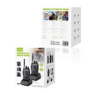 PACK 2 WALKIE-TALKIE BANDA BLUETOOTH 446MHZ 3KM GREENLYCA - GL70301-1