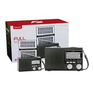 RADIO SOLAR - ALTAVOZ BT | USB | TF | LINEIN | FM | AM | SW - KTF-2093