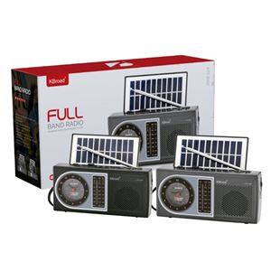 RADIO SOLAR - ALTAVOZ BT | USB | TF | FM | AM | SW | SOLAR PANEL GENX - KTF-2207