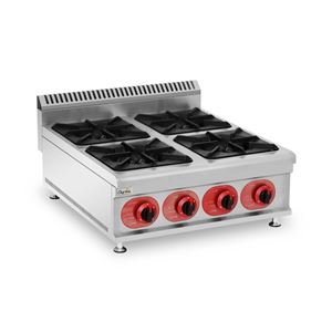 REACONDICIONADA COCINA A GAS PROFESIONAL 4 FUEGOS CHEF PRO - CF0129-3