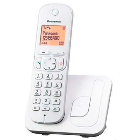 TELÉFONO INALÁMBRICO DECT PANASONIC KX-TGC210SP BLANCO - TGC210SPW