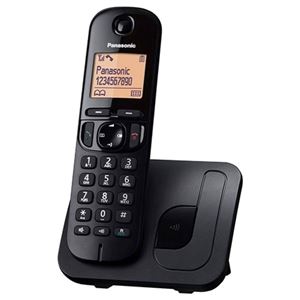 TELÉFONO INALÁMBRICO DECT PANASONIC KX-TGC210SPB NEGRO - TGC210SPB