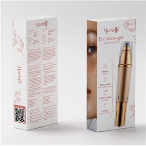 MASAJEADOR DE OJOS CON FUNCION VIBRACION DORADO MARIELLE - GSM195620-2