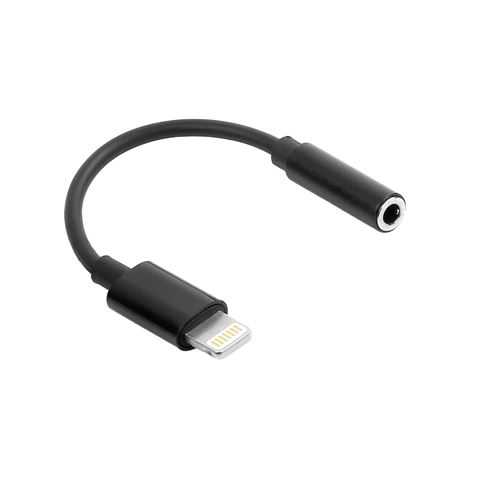 ADAPTADOR DE AUDIO MINI-JACK A LIGHTNING PARA IPHONE MXJL-02 MAXLIFE - OEM0002478