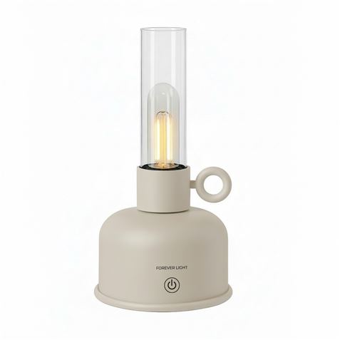 LAMPARA DE ACEITE LED VINTAGE BEIGE FOREVER - RTV222438