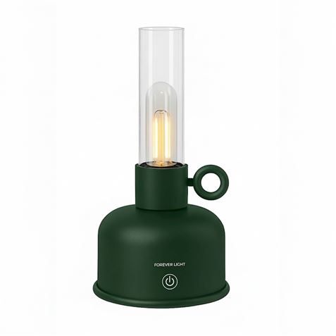 LAMPARA DE ACEITE LED VINTAGE VERDE FOREVER - RTV222439