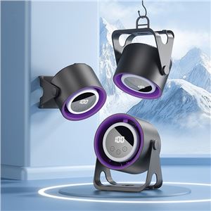 VENTILADOR DE ESCRITORIO CON LAMPARA 1800MAH + SOPORTE ADICIONAL FOREVER - RTV222448-4