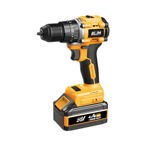 REAC PACK 20V TALADRO LLAVE IMPACTO RADIAL S/CARBONES 2 BATERIAS 4AH BLIM - BL0491-2