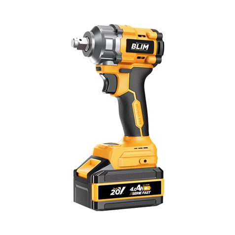 REAC PACK 20V TALADRO LLAVE IMPACTO RADIAL S/CARBONES 2 BATERIAS 4AH BLIM - BL0491-3