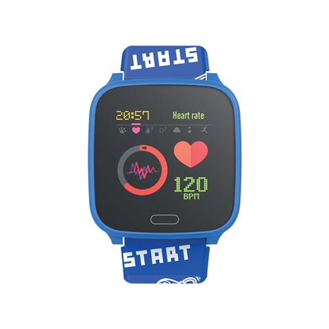 SMARTWATCH JUNIOR IGO JW-100 AZUL FOREVER - GSM099129-1