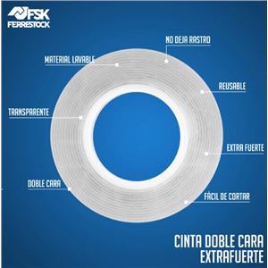 CINTA DOBLE CARA EXTRA REU.20MMX3MX1MM - FSKNAN001-1