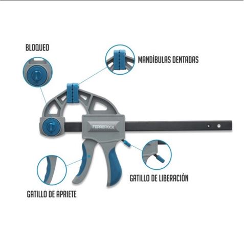 SARGENTO APRIETE 6"/150 MM 2PCS FONTASTOCK - FSKSAM002-1