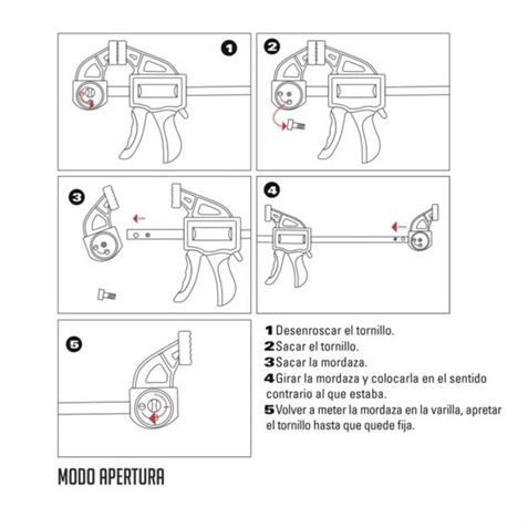 SARGENTO APRIETE 18"/450 MM 2PCS FONTASTOCK - FSKSAM005-3