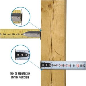 FLEXOMETRO SERIE HQ. 8MX25MM DOBLE CARA FONTASTOCK - FSKFLHQ8025C-2