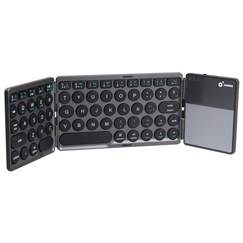 MINI TECLADO BLUETOOTH CON TOUCHPAD PLEGABLE CROMAD - CR1081-2