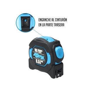 FLEXOMETRO SERIE HQ. 8MX25MM DOBLE CARA FONTASTOCK - FSKFLHQ8025C-3