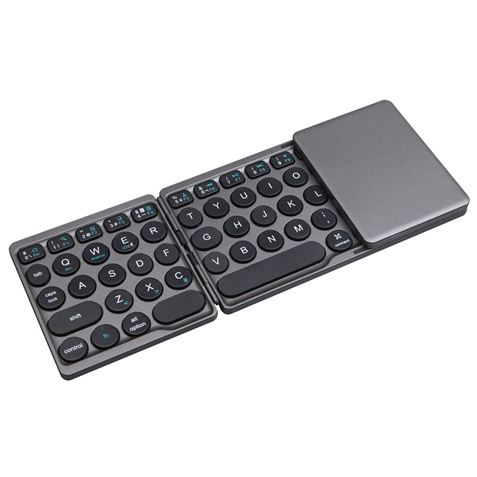 MINI TECLADO BLUETOOTH CON TOUCHPAD PLEGABLE CROMAD - CR1081-3