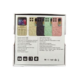 MINI TELEFONO MOVIL CON TAPA VERDE - TTGR-1