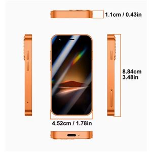 MINI TELEFONO MOVIL I17PROMINI NARANJA - I17PROMINI-3