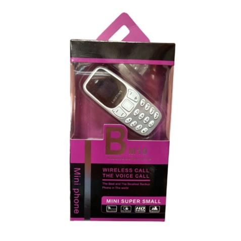 MINI TELEFONO MOVIL VINTAGE GRIS - BM10