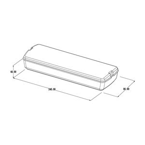 LUZ DE EMERGENCIA 300 LUMENES 6000K ELBAT - EB0424-2