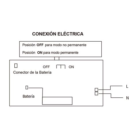 LUZ DE EMERGENCIA 300 LUMENES 6000K ELBAT - EB0424-3