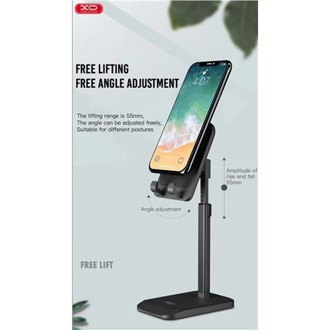 SOPORTE MESA C57 SMARTPHONE HASTA 6.9" NEGRO XO - XOC57-2