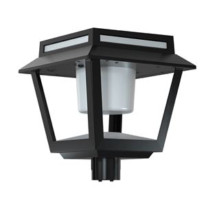 FAROL LED SOLAR 2 EN 1 SERIE PRO TOWER DUO 15W 1600LM 3 TEMPERATURAS ELBAT - EB0605-3