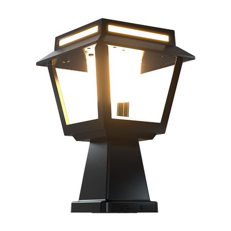 FAROL LED SOLAR 2 EN 1 SERIE PRO TOWER DUO 15W 1600LM 3 TEMPERATURAS ELBAT - EB0605-4