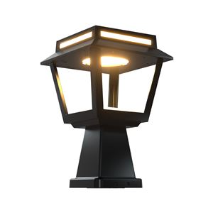 FAROL LED SOLAR 2 EN 1 SERIE PRO TOWER DUO 15W 1600LM 3 TEMPERATURAS ELBAT - EB0605-8