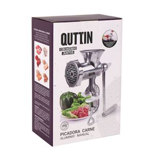 PICADORA DE CARNE MANUAL ALUMINIO QUTTIN - BQ01010971968
