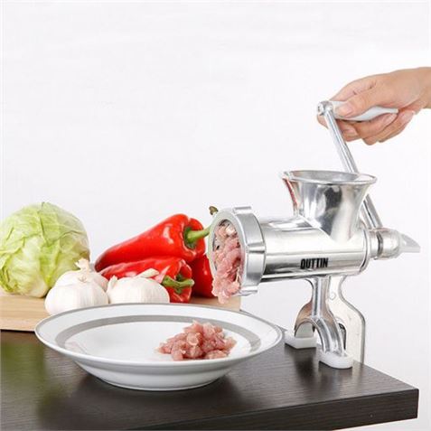 PICADORA DE CARNE MANUAL ALUMINIO QUTTIN - BQ01010971968-3