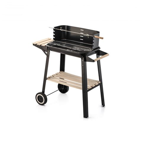 BARBACOA C/RUEDAS 82.3X44.3X84.5CM ALGON - BY01010579737