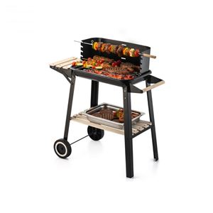 BARBACOA C/RUEDAS 82.3X44.3X84.5CM ALGON - BY01010579737-1