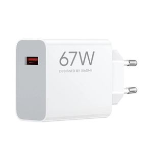 CARGADOR DE PARED 67W HIPERCARGA USB-A BLANCO XIAOMI - BHR07SKEU