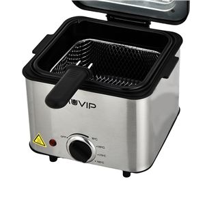 REACONDICIONADA FREIDORA 1.5 LITROS INOXIDABLE 1000W MUVIP - MV0622-1