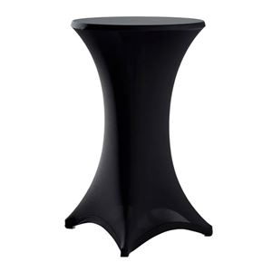 FUNDA PARA MESA DE COCTEL 110X80 NEGRA SUNGARDEN - SG0214