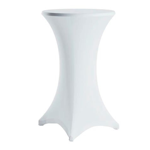 FUNDA PARA MESA DE COCTEL 110X80 BLANCA SUNGARDEN - SG0213
