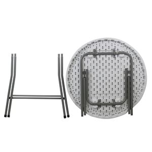 MESA DE RESINA TIPO COCTEL 80X110CM 3.8CM SUNGARDEN - SG0218-3