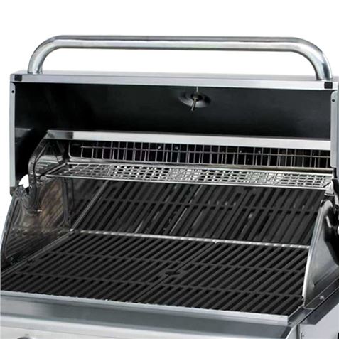 BARBACOA DE GAS INOX PRO 3 FUEGOS SOBREMESA MUVIP - MV0676-3