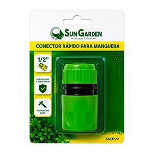 CONECTOR RAPIDO PARA MANGUERA 1/2" SUNGARDEN - SG0199-4