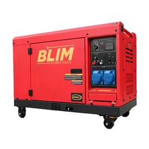 GENERADOR INSONORIZADO TRIFÁSICO GASOIL 6500W BLIM - BL0465-1