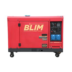GENERADOR INSONORIZADO TRIFÁSICO GASOIL 6500W BLIM - BL0465-2