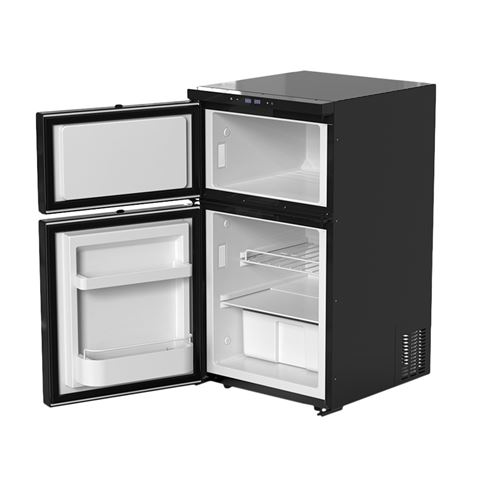 NEVERA FIJA CON COMPRESOR 12V DOBLE ZONA 78 LITROS 80W MUVIP - MV0682-3