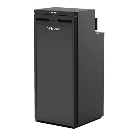 NEVERA FIJA CON COMPRESOR 12V 91 LITROS DOBLE ZONA 80W MUVIP - MV0681-1