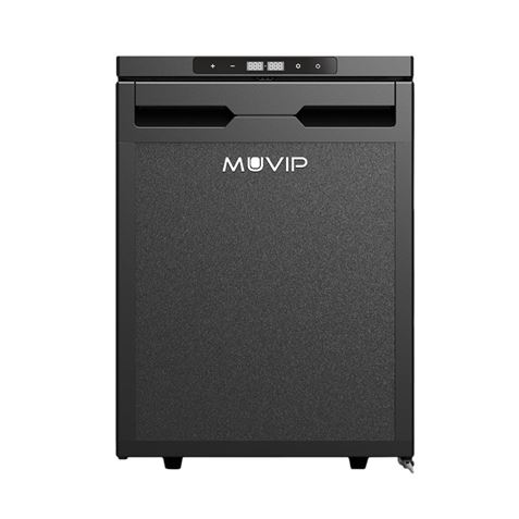 NEVERA FIJA CON COMPRESOR 12V 44 LITROS DOBLE ZONA 60W MUVIP - MV0678-4