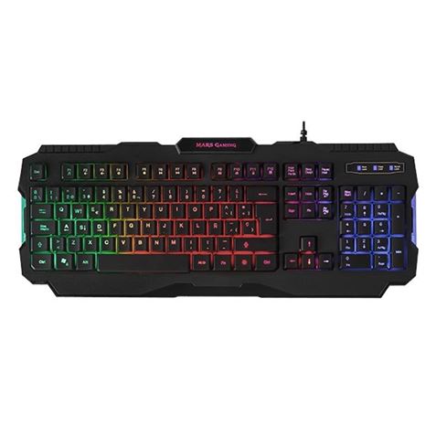 PACK GAMING MCP118 TECLADO+RATON OPTICO RGB +ALFOMBRILLA - MCP118-1