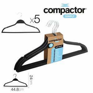 SET 5 PERCHAS SOFT TOUCH 44.8X0.5X24CM - 75388