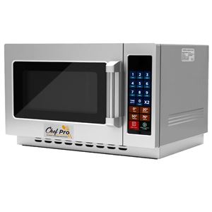 MICROONDAS PROFESIONAL 1000W 34 LITROS ACERO INOX CHEF PRO - CF0152
