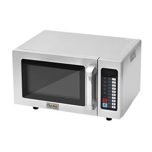 MICROONDAS PROFESIONAL 1000W 25 LITROS ACERO INOX CHEF PRO - CF0151